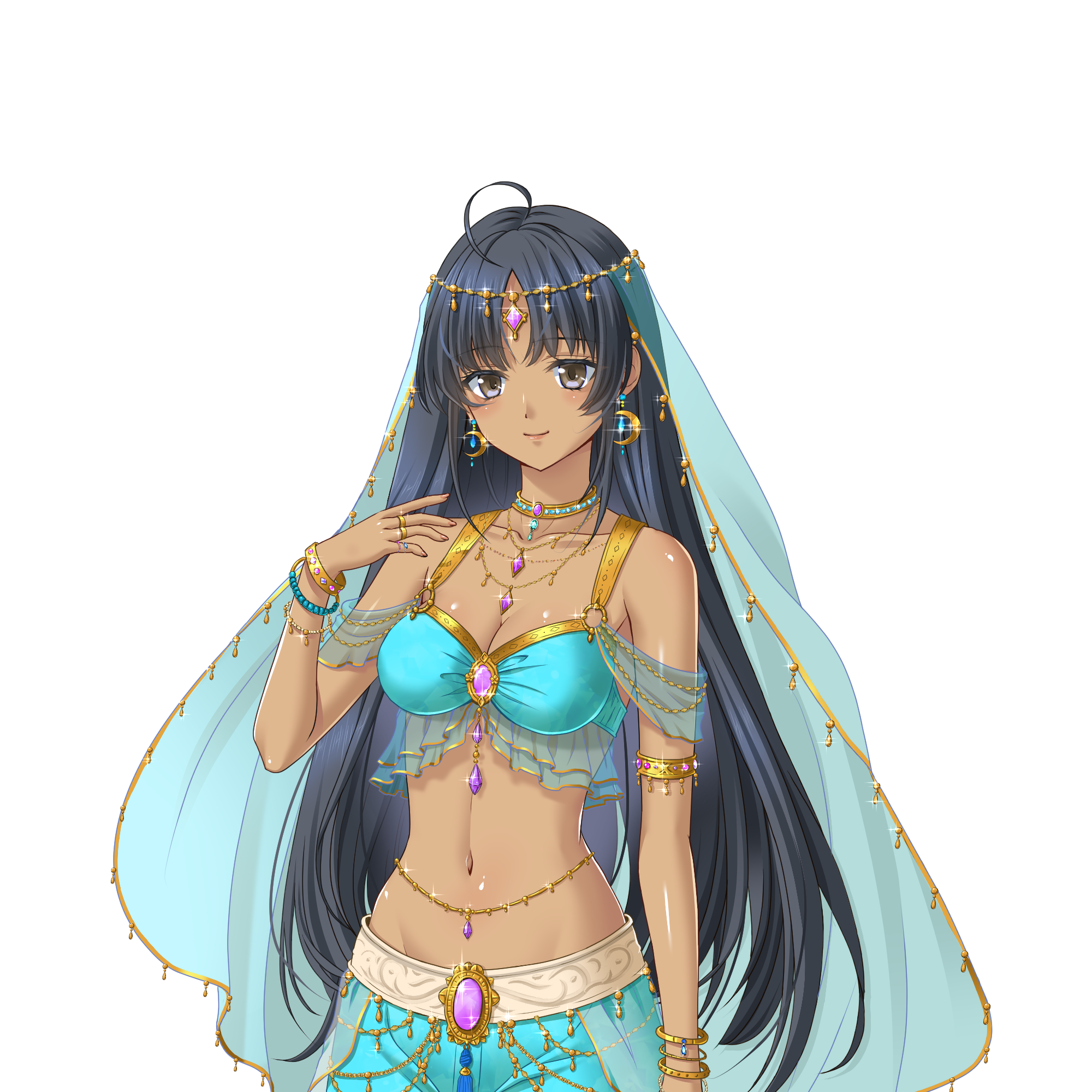 Nefrette - Princess from Tokyo Hearts visual novel