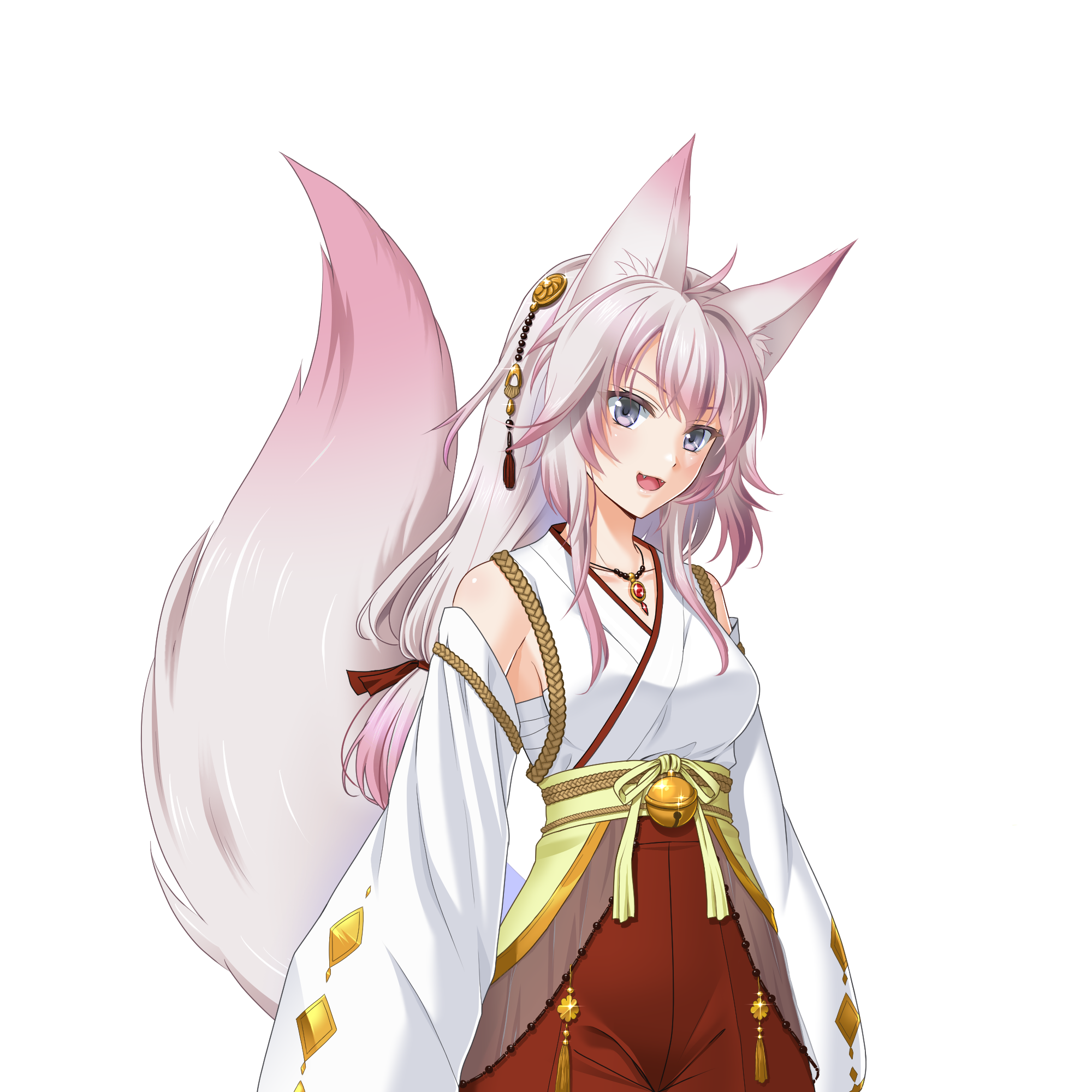 Tamamo no Mae - Kitsune from Tokyo Hearts visual novel