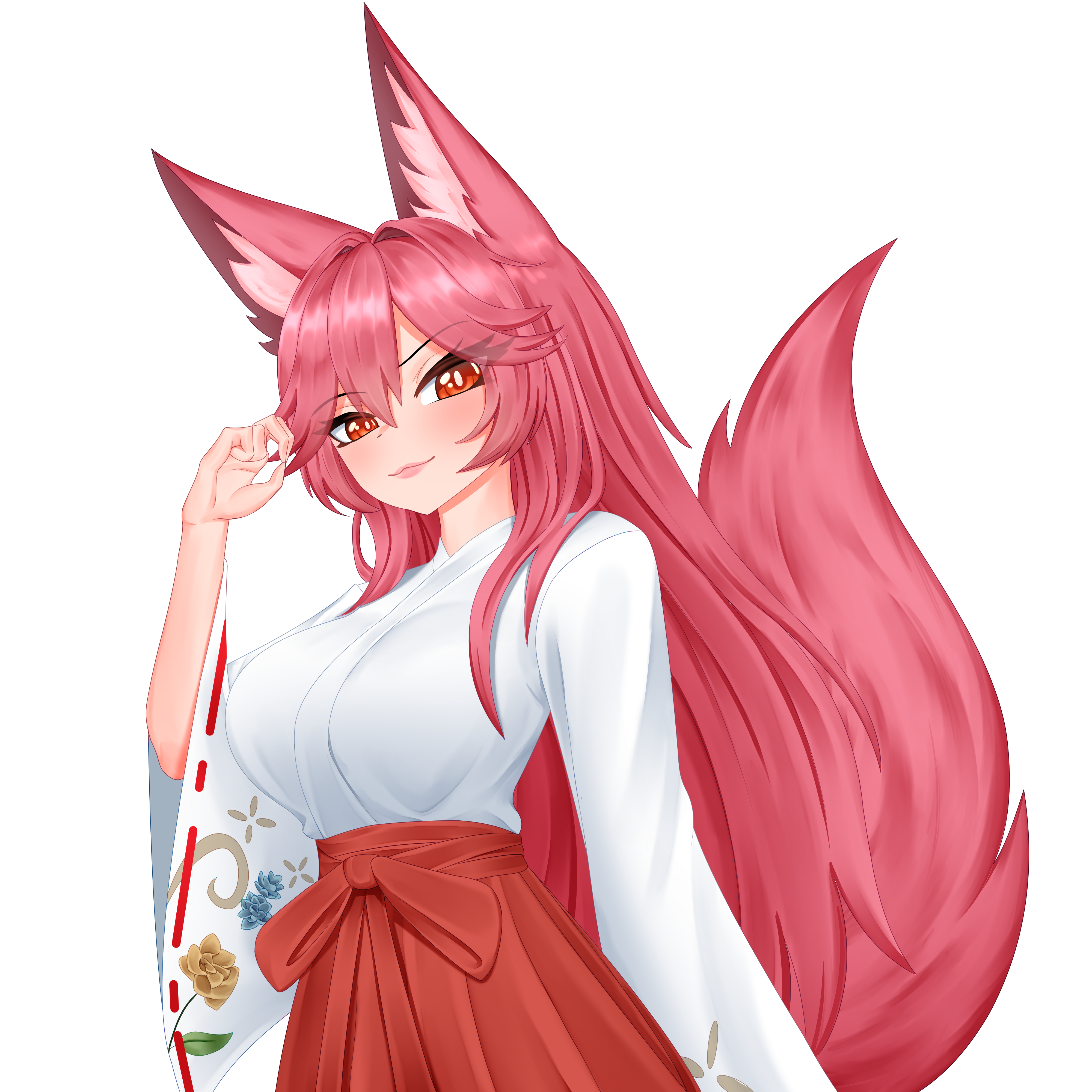 玉藻の前 - 狐 from Tokyo Hearts visual novel