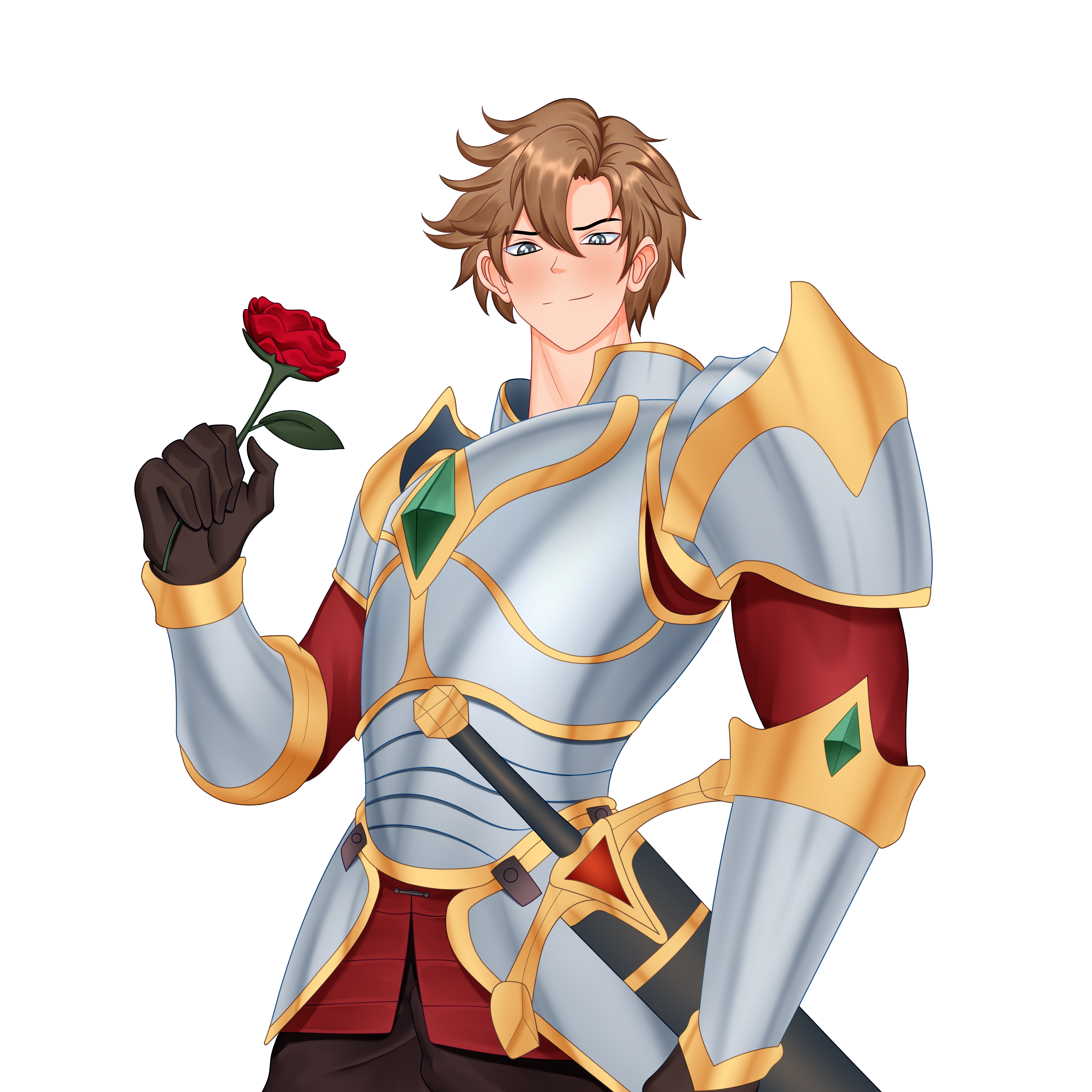 ジャック - 騎士 from Tokyo Hearts visual novel